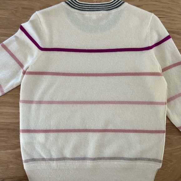 Splendid women’s cashmere striped sweater - Picture 3 of 8